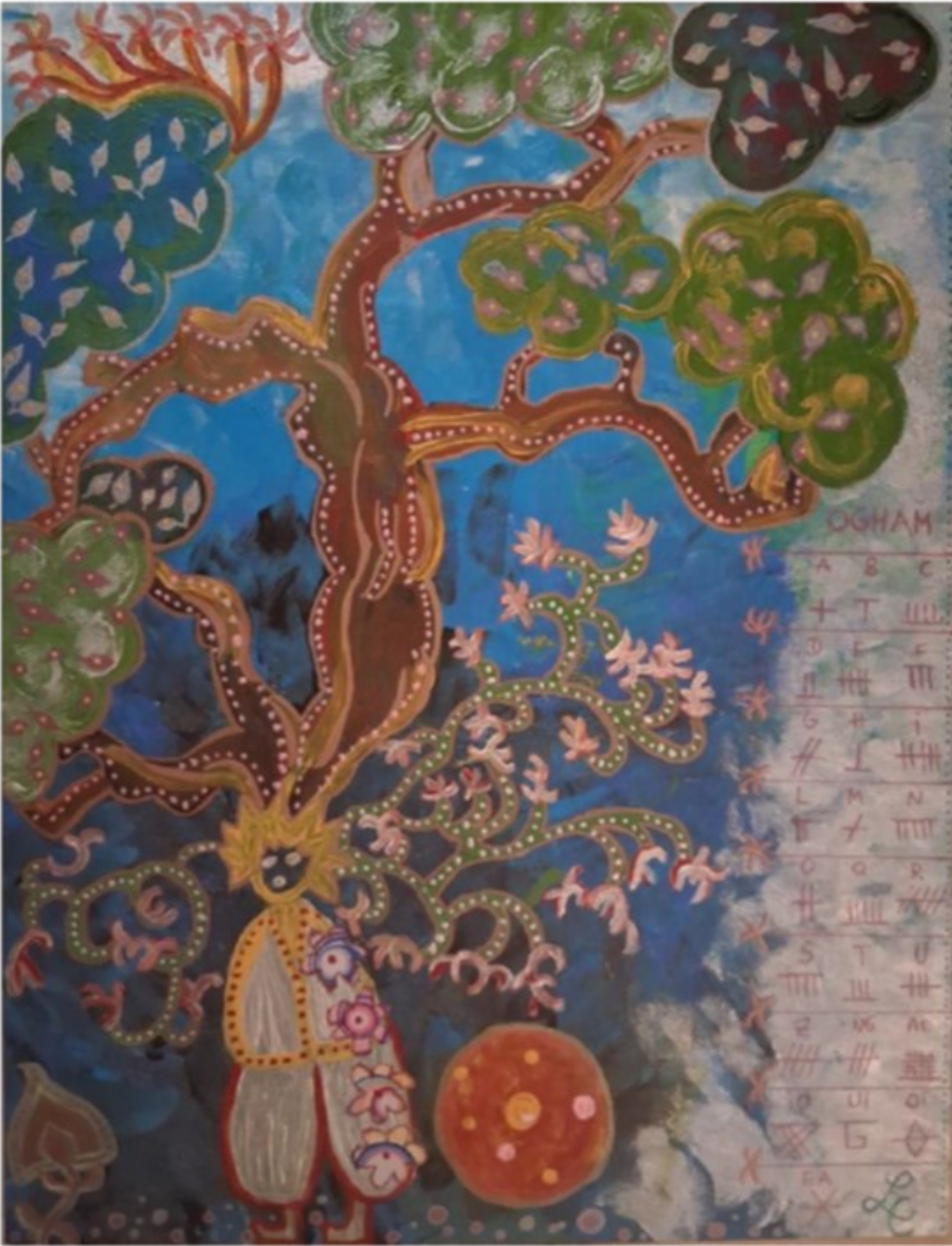 Exposition "Sur le sentier de tes songes" de Laura Carmouze