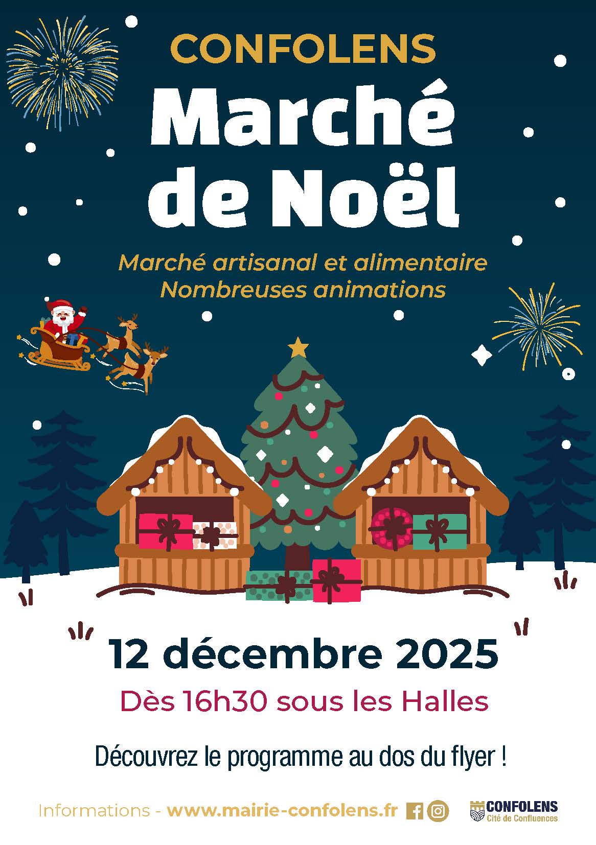 Confolens - marché de noël