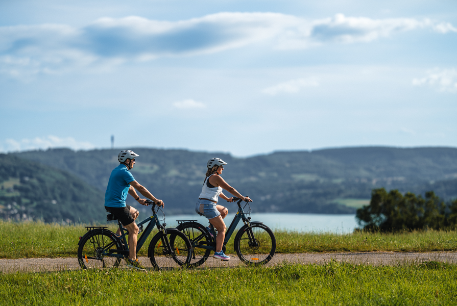 Une belle balade avec vue sur le lac de Paladru
