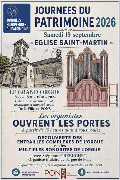 Les organistes ouvrent les portes