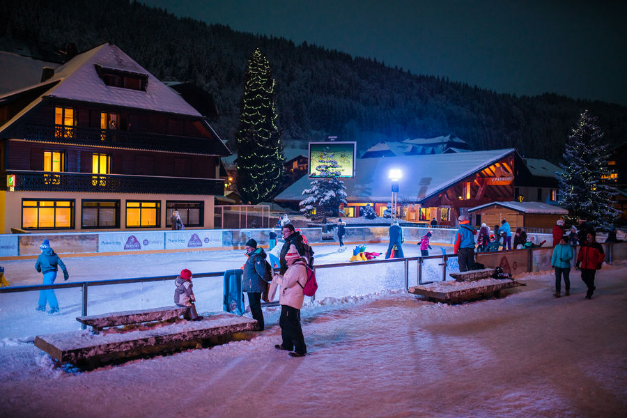 Patinoire extérieure Morzine