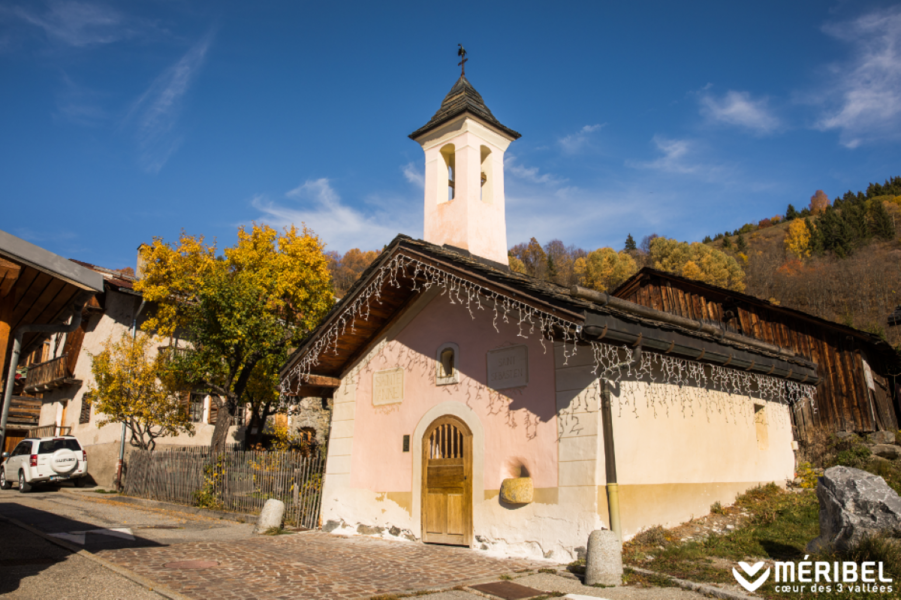 Chapelle St Sébastien Méribel-village