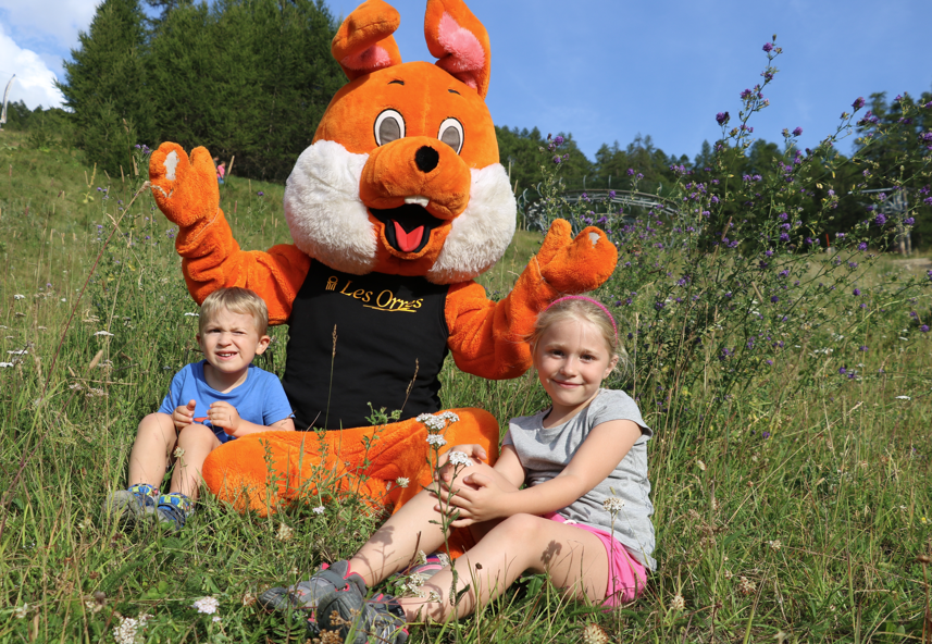 Rencontre avec L'Happy, notre mascotte_Les Orres Rencontre avec L'Happy, notre mascotte_Les Orres