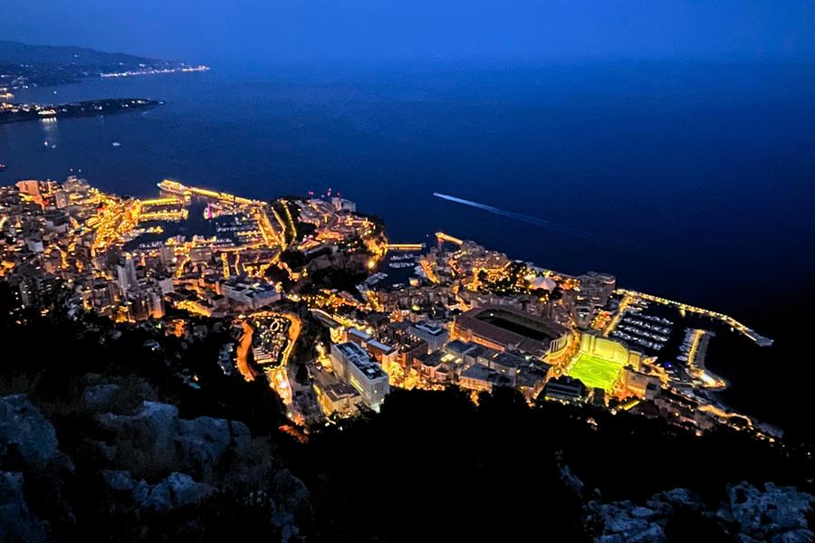 Les clients voulaient la plus belle vue de nuit sur Monaco pour finir la visite