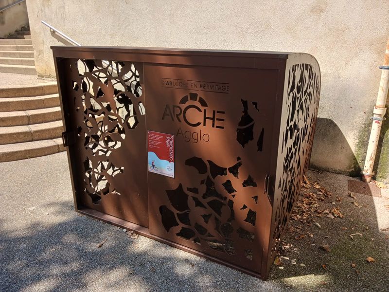 Abri vélo sécurisé