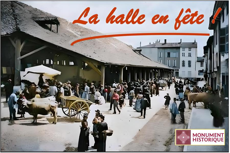 Exposition des photos du concours organisé sur le thème "La halle médiévale et …