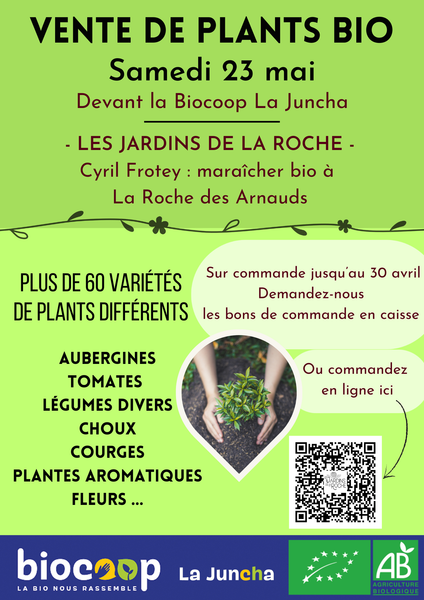 Vente de plants maraichers