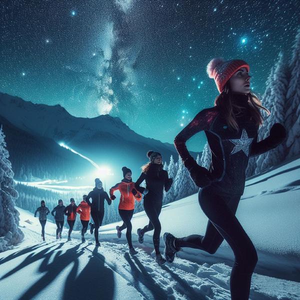 Les Arcs Star trail