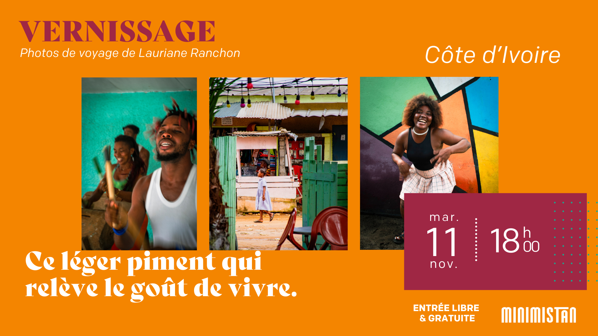 Vernissage de l’expo photo de Lauriane Ranchon_Grenoble
