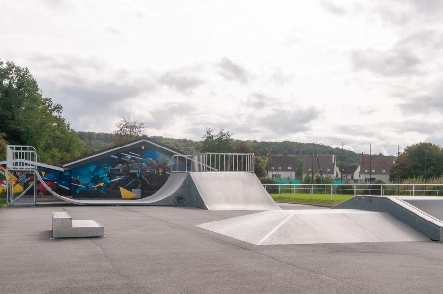 Skatepark - Stade Pierre Camou - Marcoussis 