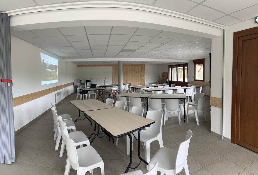 Salle hors sac du Stade de Biathlon des Plans d'Hotonnes_Haut Valromey