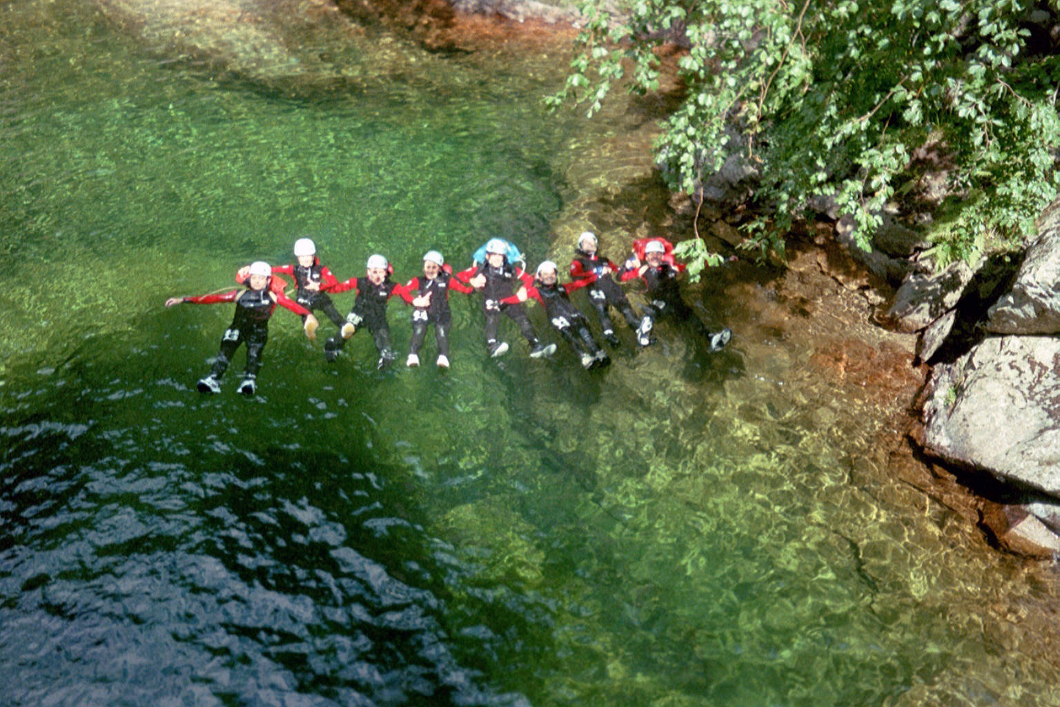 Canyoning Journée Haute Borne intégrale avec GEO