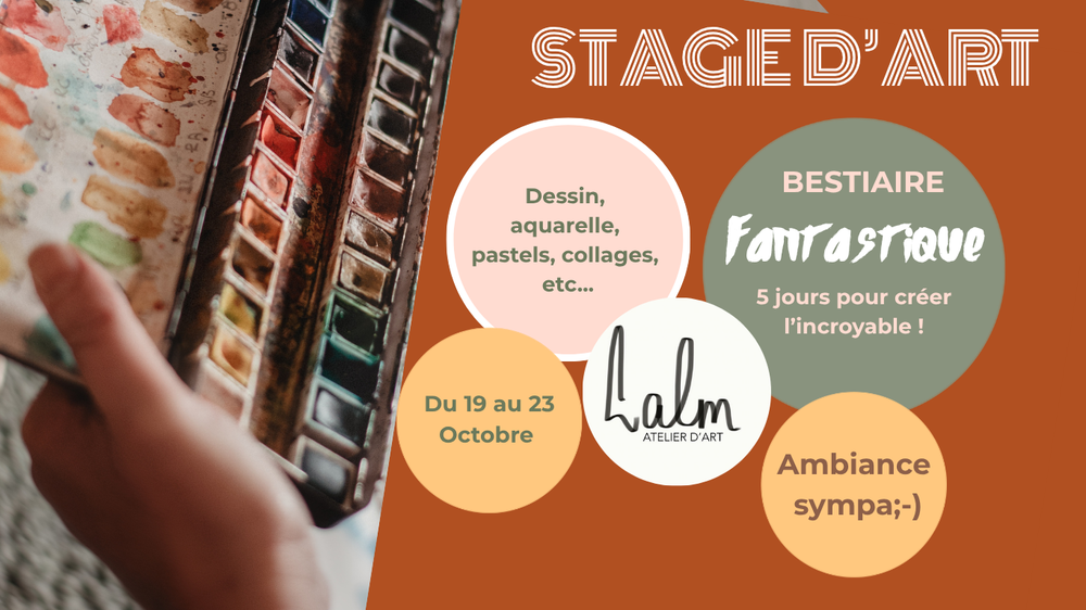 Animation - Stage de dessin-peinture