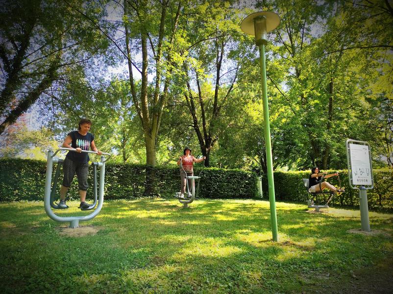 Camping avec Aire de fitness