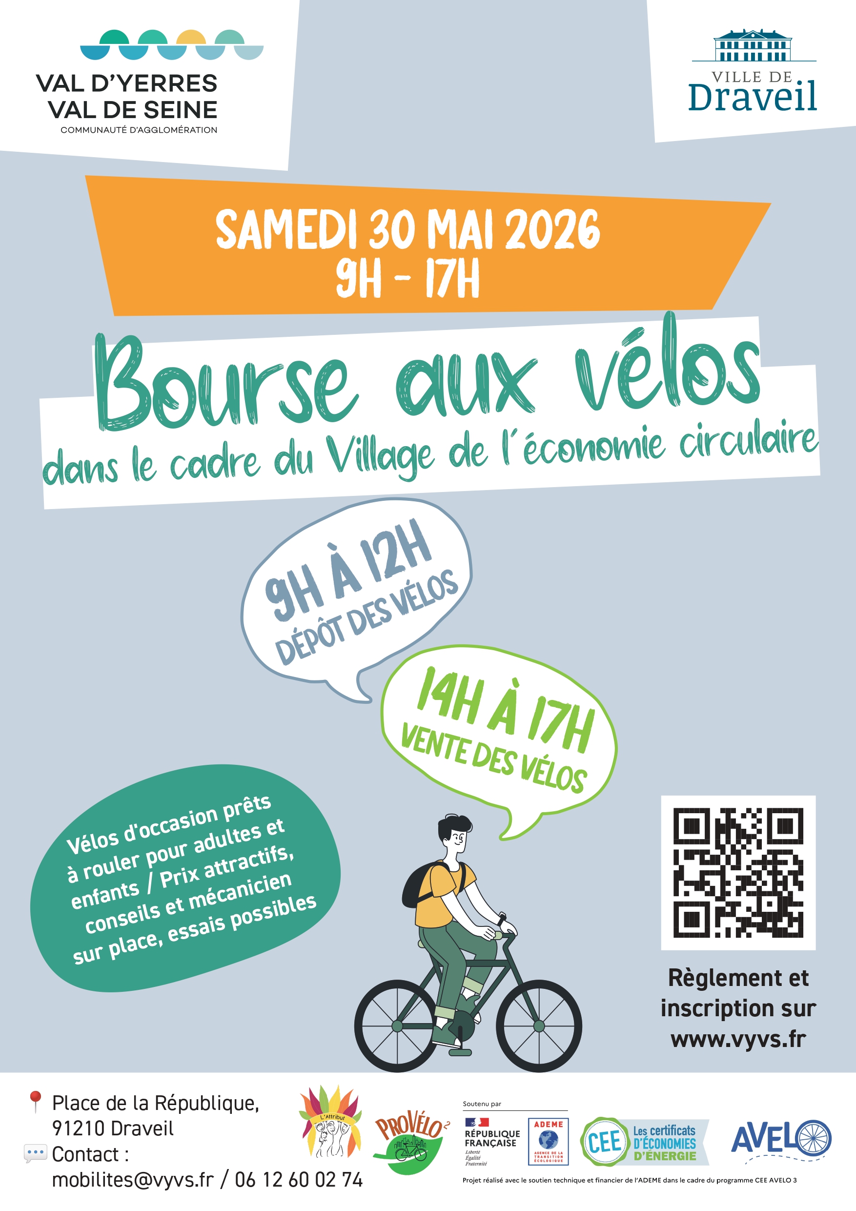 Bourse aux vu00e9los_Draveil