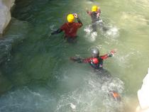 nage dans le Bas Jabron