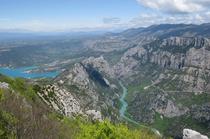 La sortie des grandes Gorges
