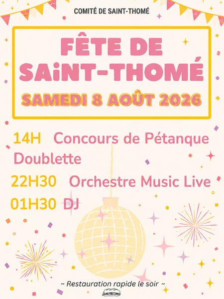 Fête de Saint-Thomé_Saint-Thomé