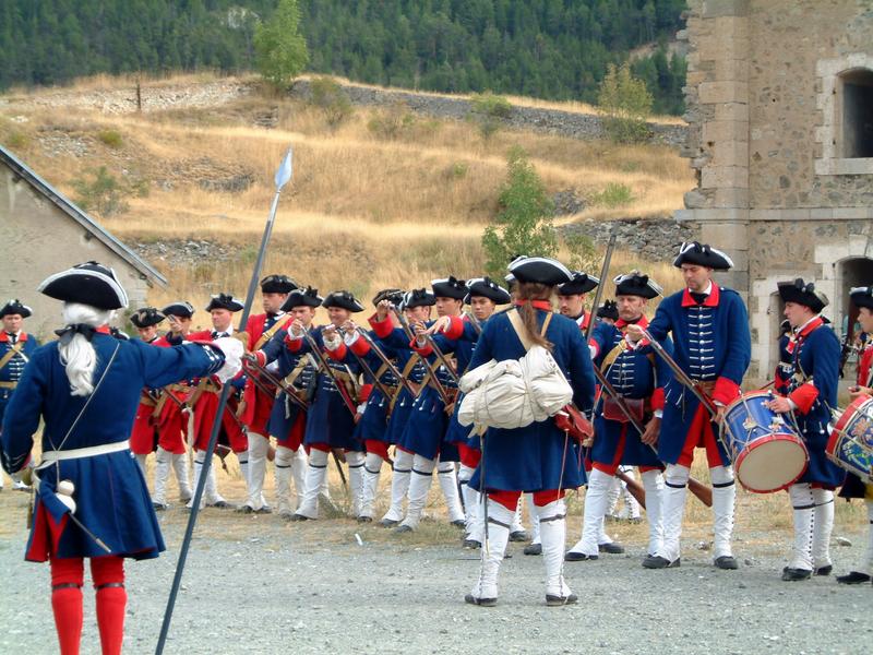 Visite : Fort des Salettes en compagnie des Régiments du passé