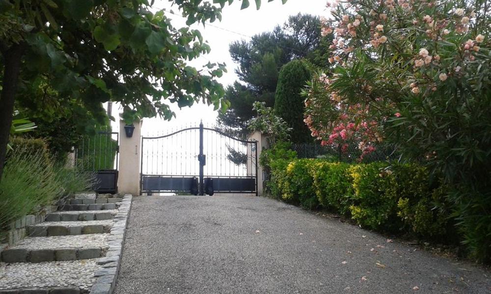 Gîte La Rieissa-Entrée du gîte-Colomars-Gîtes de France des Alpes-Maritimes