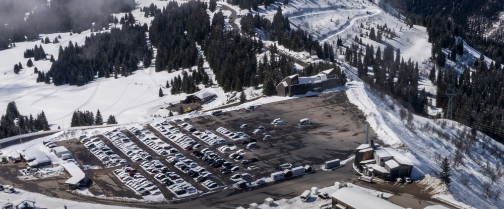 Parking extérieur d'Avoriaz_Avoriaz
