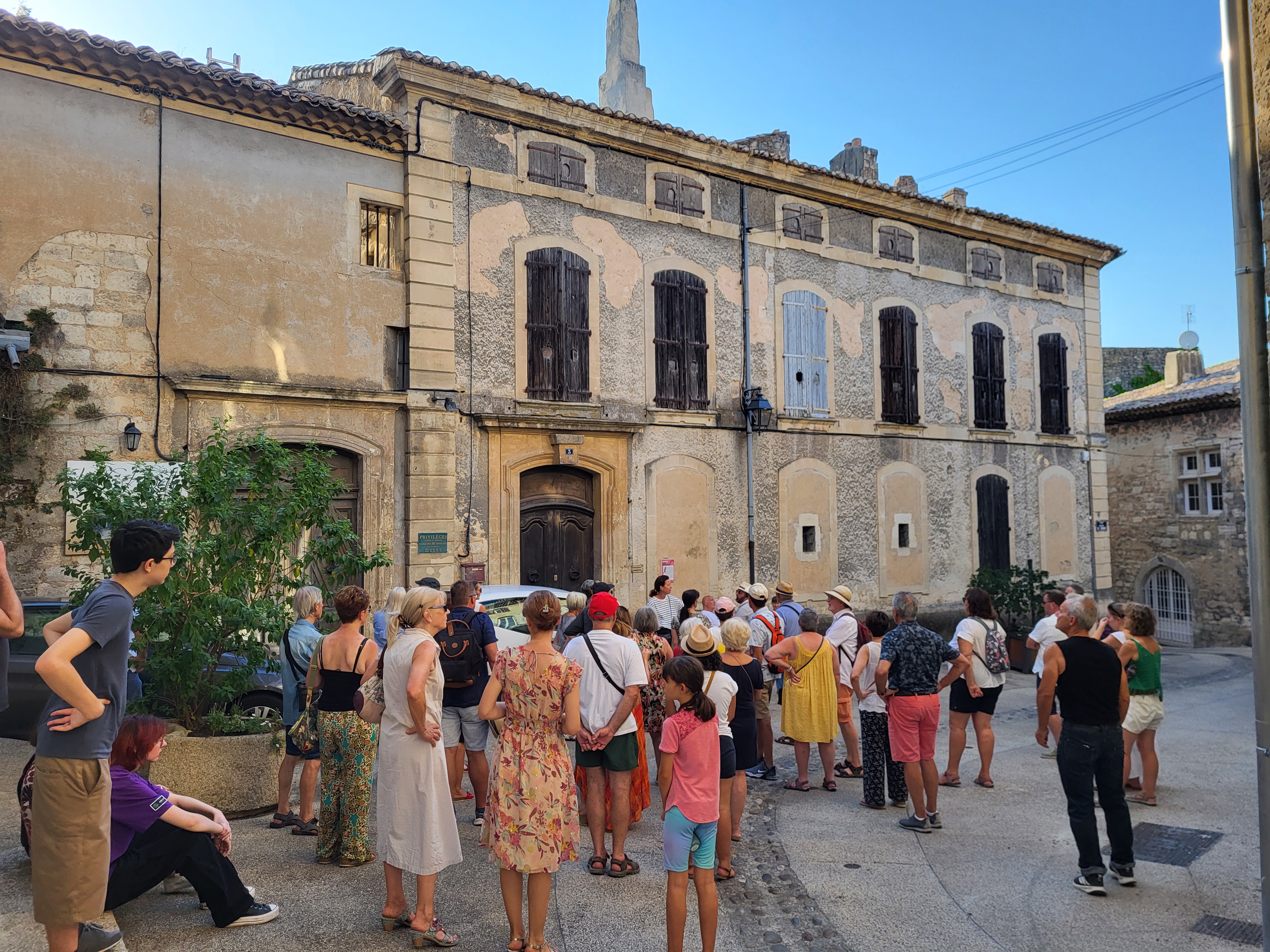 Visite hôtels particuliers Saint-Paul-Trois-Châteaux