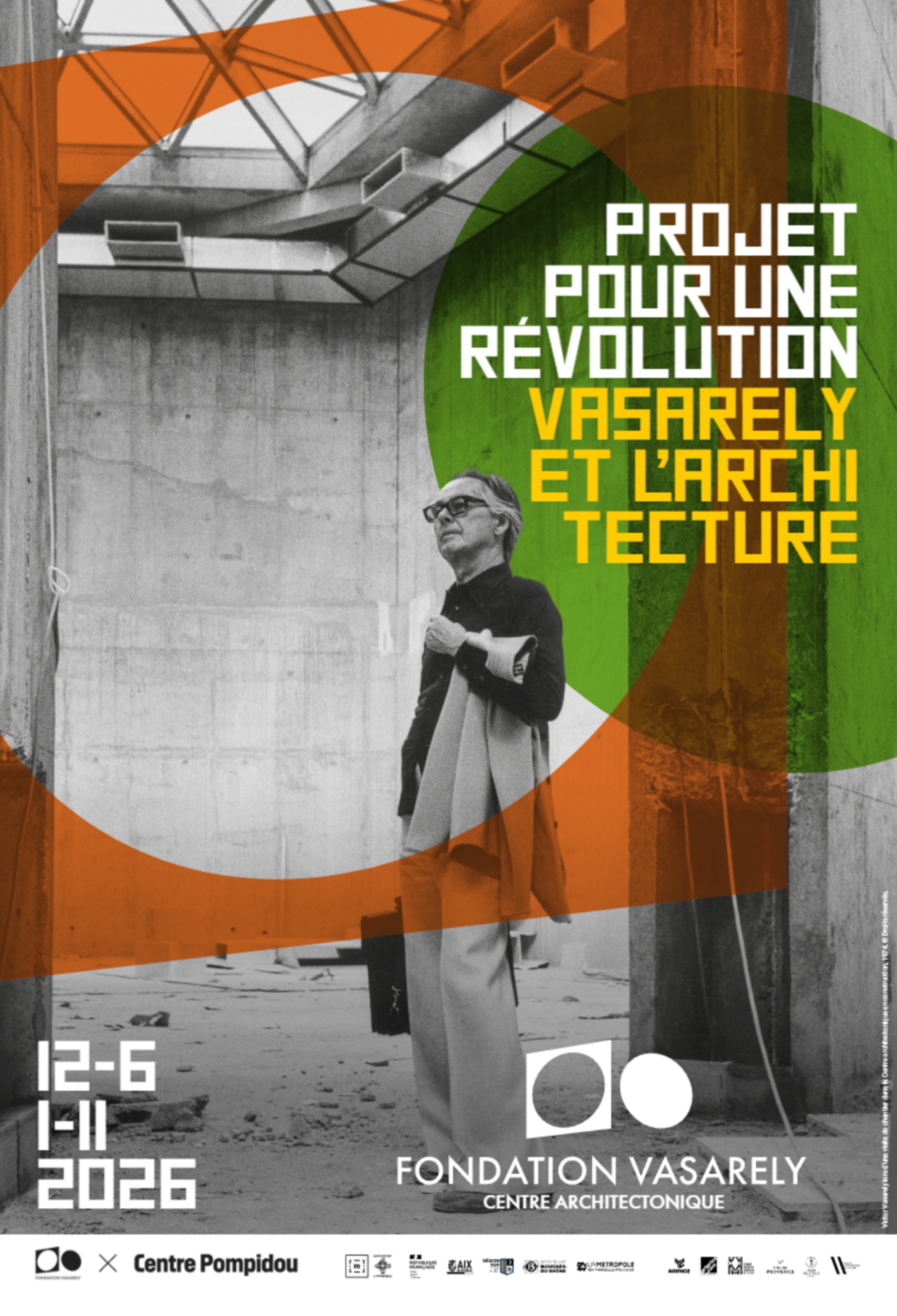 Exposition : Projet pour une révolution, Vasarely et l'architecture