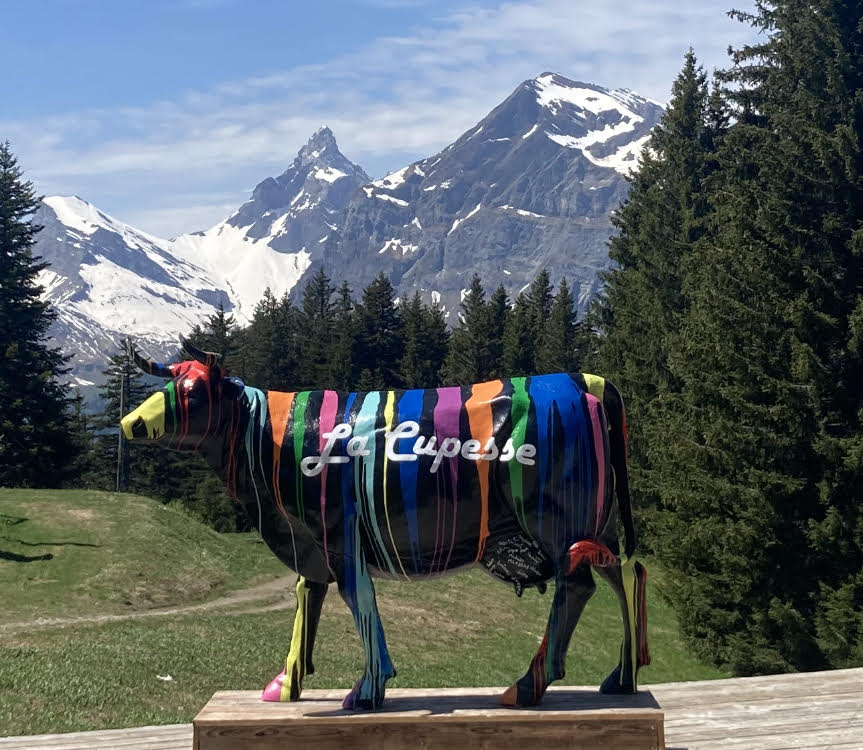 vache été