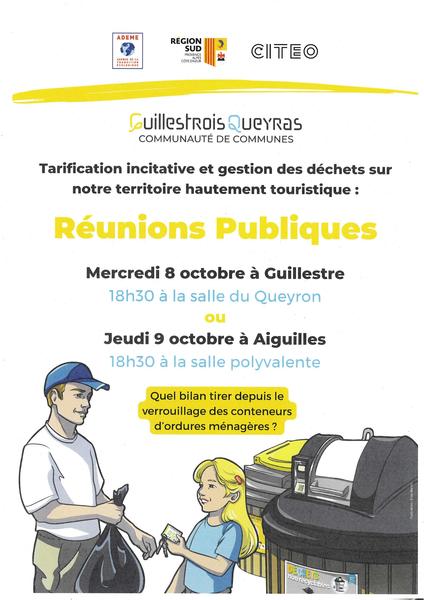 Réunion publique : Quel bilan tirer depuis le verrouillage des conteneurs d'ordures ménagères ?_Guillestre