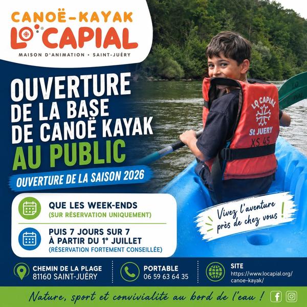 Base de Canoë Kayak Lo Capial