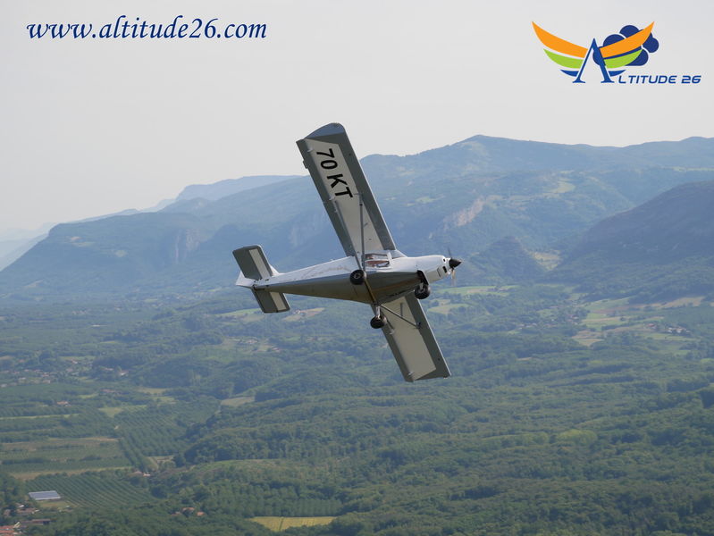 Baptême en ULM avec Altitude 26
