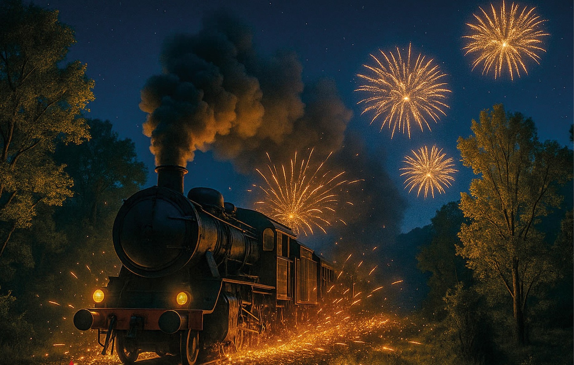 Le train aux mille étincelles_Anduze