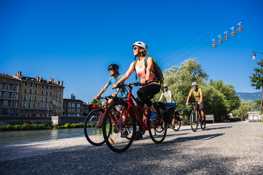 Itinéraire vélo : La Belle Via - Étape 5 - La Terrasse > Grenoble_La Terrasse