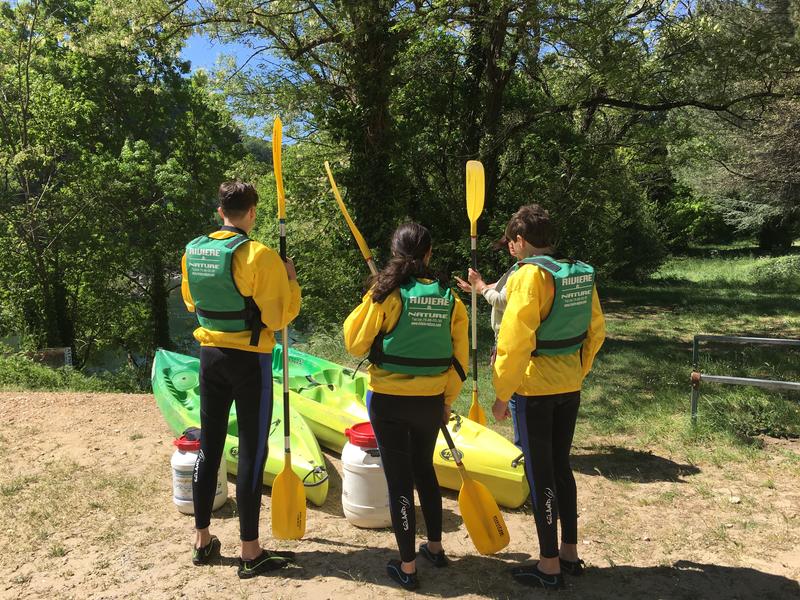 Canoe - Kayak from Sampzon to St Martin d'Ardèche - 36 km / 2 days with Rivière et Nature
