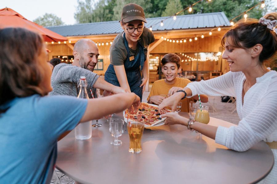 Camping Huttopia au lac d'Aiguebelette