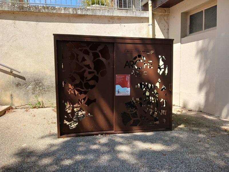 Abri vélo sécurisé