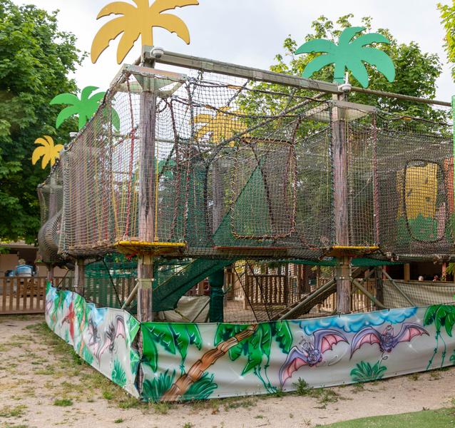 Parcours accrobranches_Camping Beauséjour*** - La Balme les Grottes - Balcons du Dauphiné - Isère