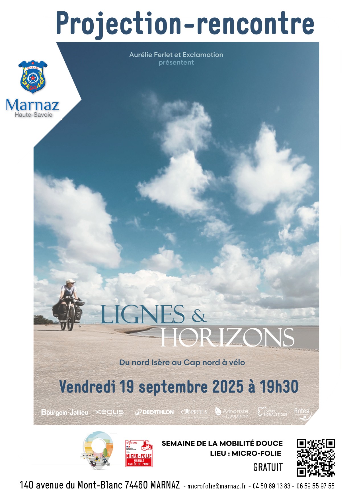 Affiche "Lignes et horizons"