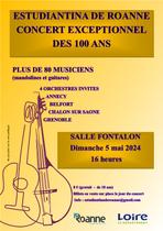 Estudiantina de Roanne - Concert exceptionnel des 100 ans