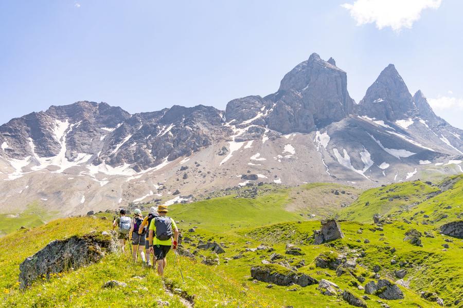 Tour des Aiguilles d'Arves - Itinérance pédestre 7 jours.