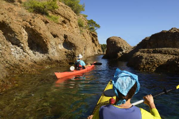 kayak encadrée journée - La Ciotat