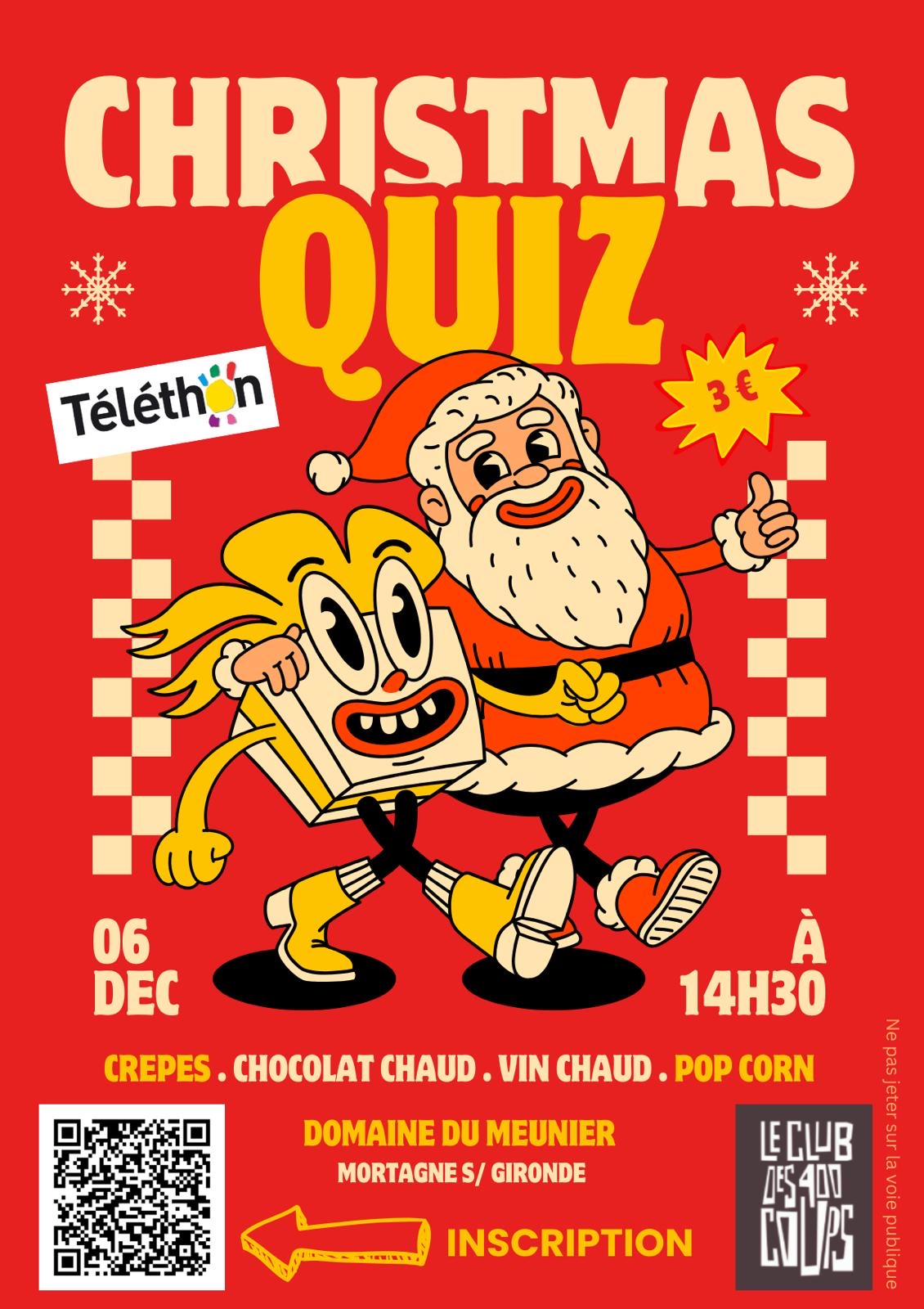 Christmas Quiz - Téléthon