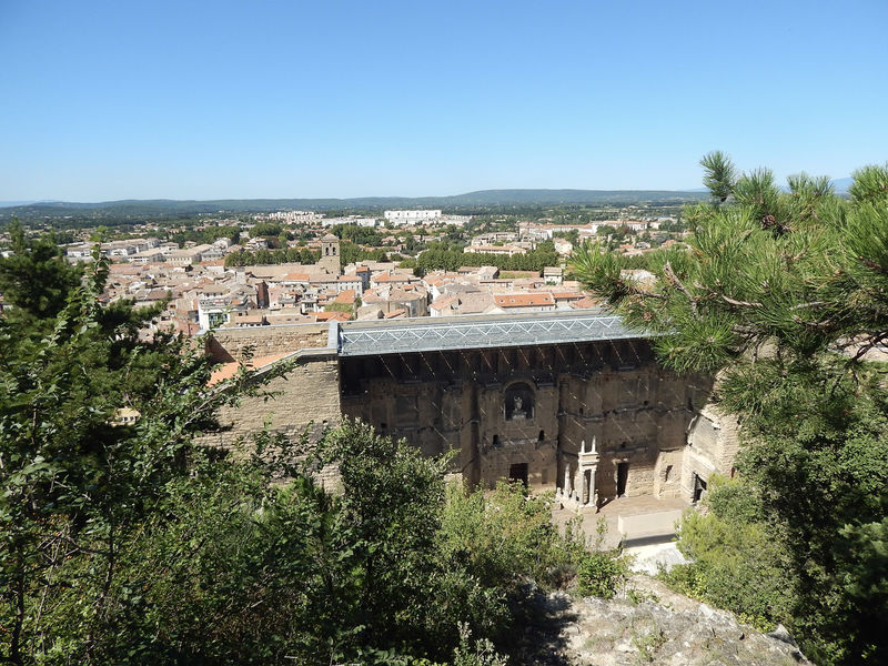 Vue depuis la Colline sur le Théâtre Antique
