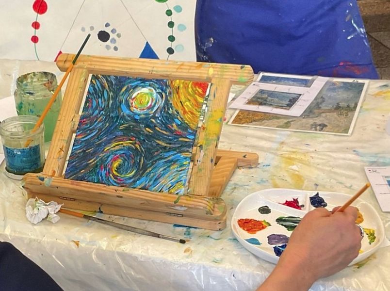 Inside the Frame, peindre « avec » Vincent van Gogh - En français ou anglais