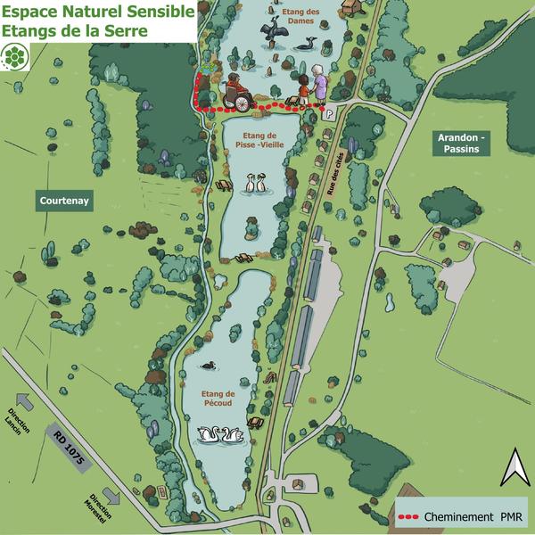 Plan de situation du site