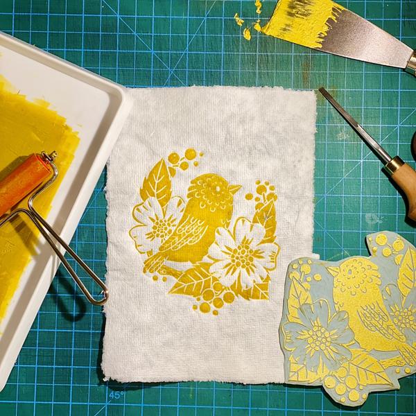 Initiation à la linogravure - Atelier Juniors dès 10 ans et Adultes