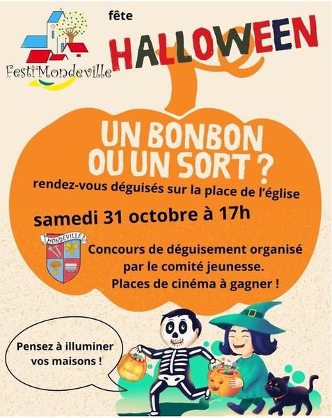Halloween u00e0 Mondeville : un bonbon ou un sort ?_Mondeville