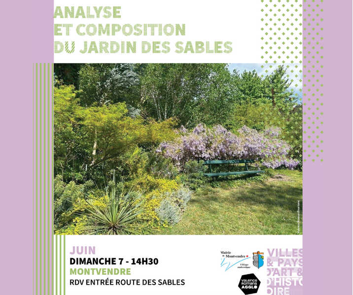 Visite guidée : Analyse et composition du jardin des Sables - Rendez-vous aux jardins_Montvendre