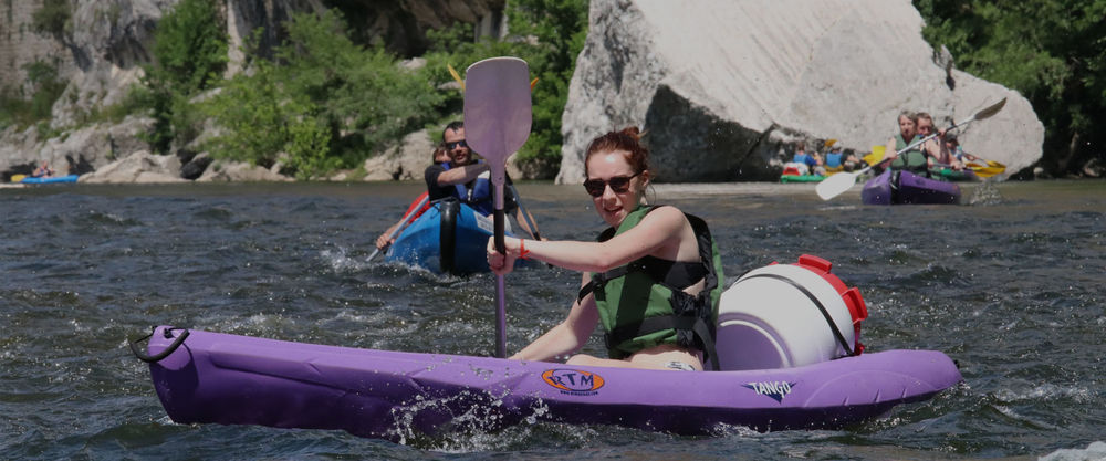 Canoë - Kayak de Vallon à Châmes - 7 km avec Aventure Canoës