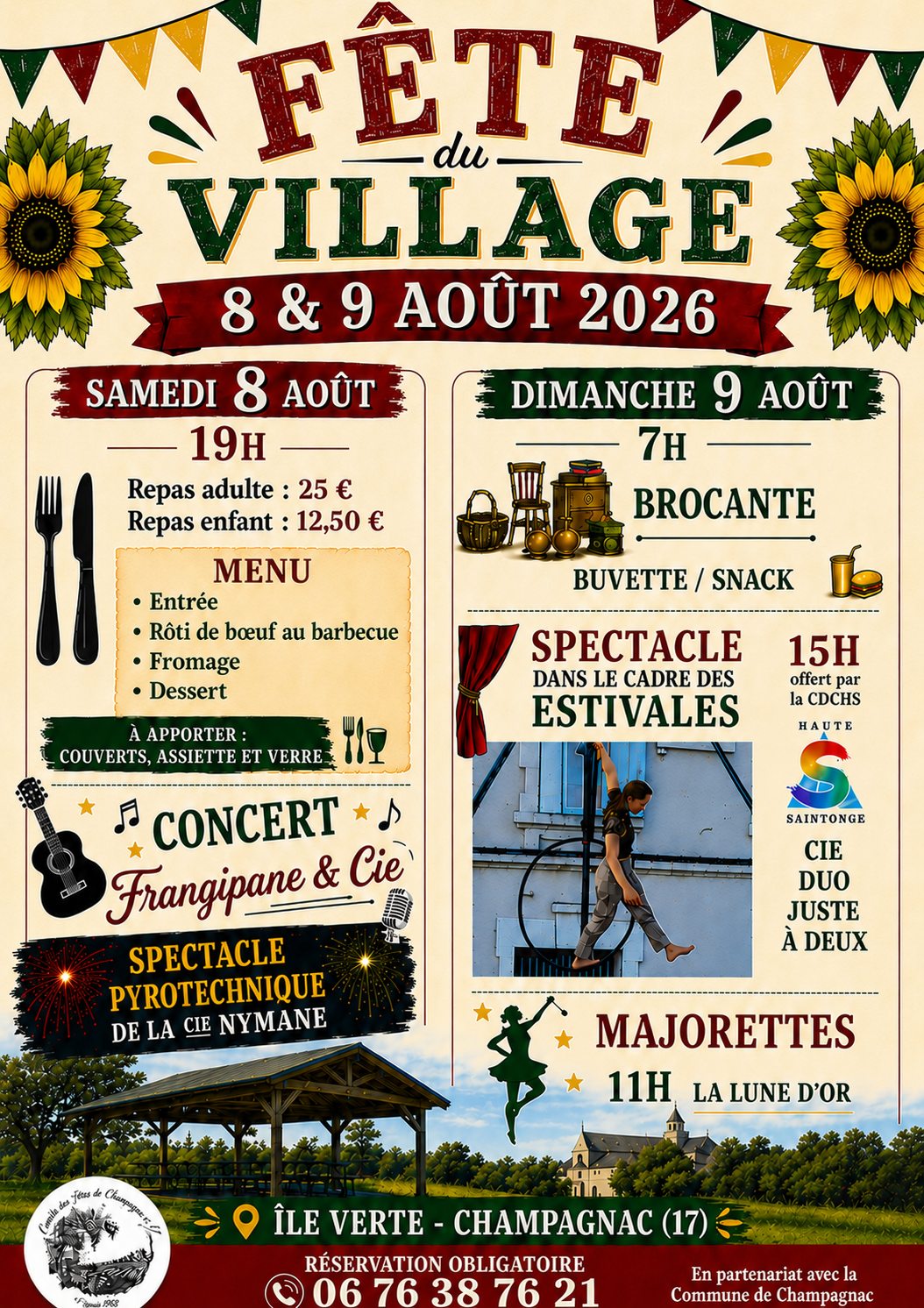 Fête du village de Champagnac